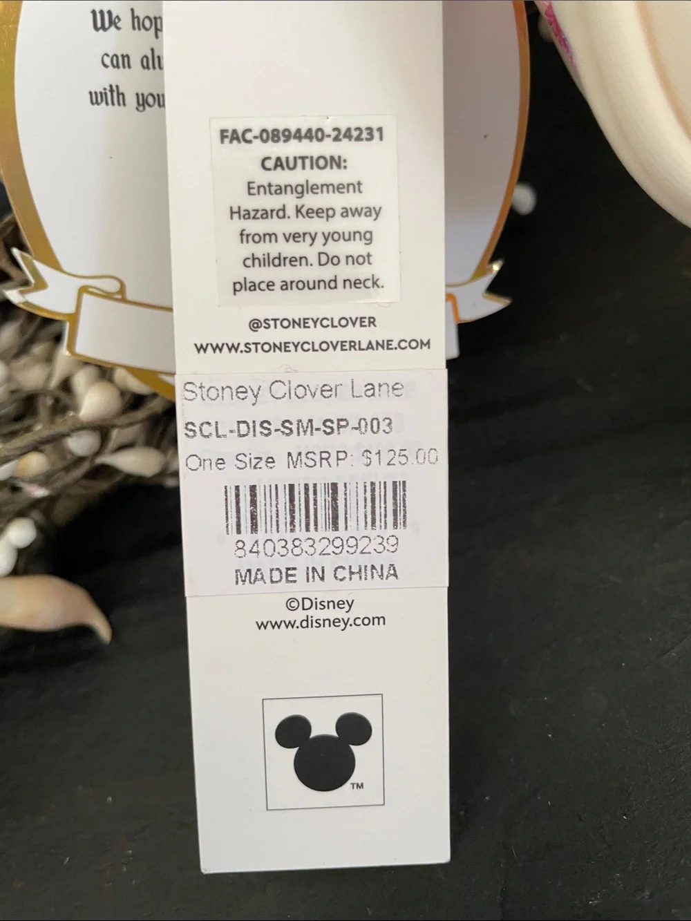 Disney cream cosmetic